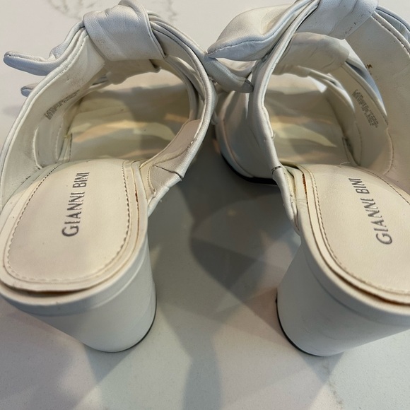 Gianni Bin White Women's Heels - Picture 4 of 6
